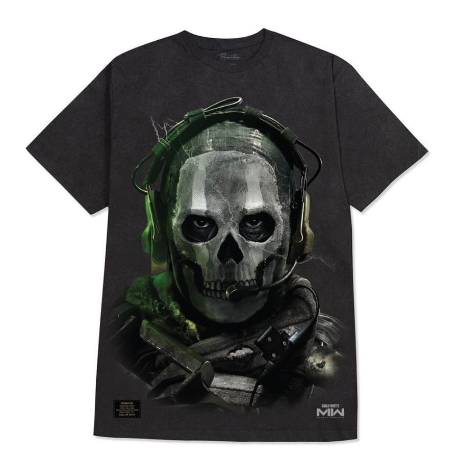 Men Primitive | Primitive X Call Of Duty Ghost Heavyweight Lifestyle T-Shirt