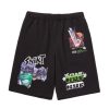 Men HUF | Huf X Marvel Smash Up Fleece Shorts