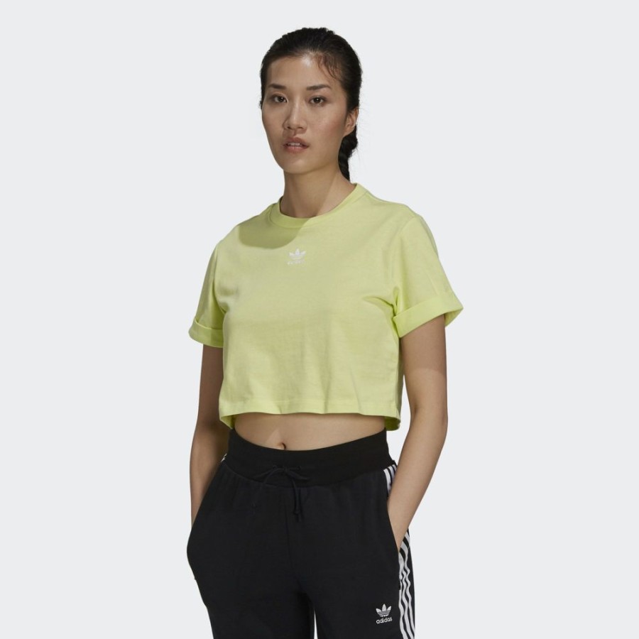 Women adidas Originals | Adidas Originals Wmns Adicolor Essentials Crop Ss Lifestyle T-Shirt