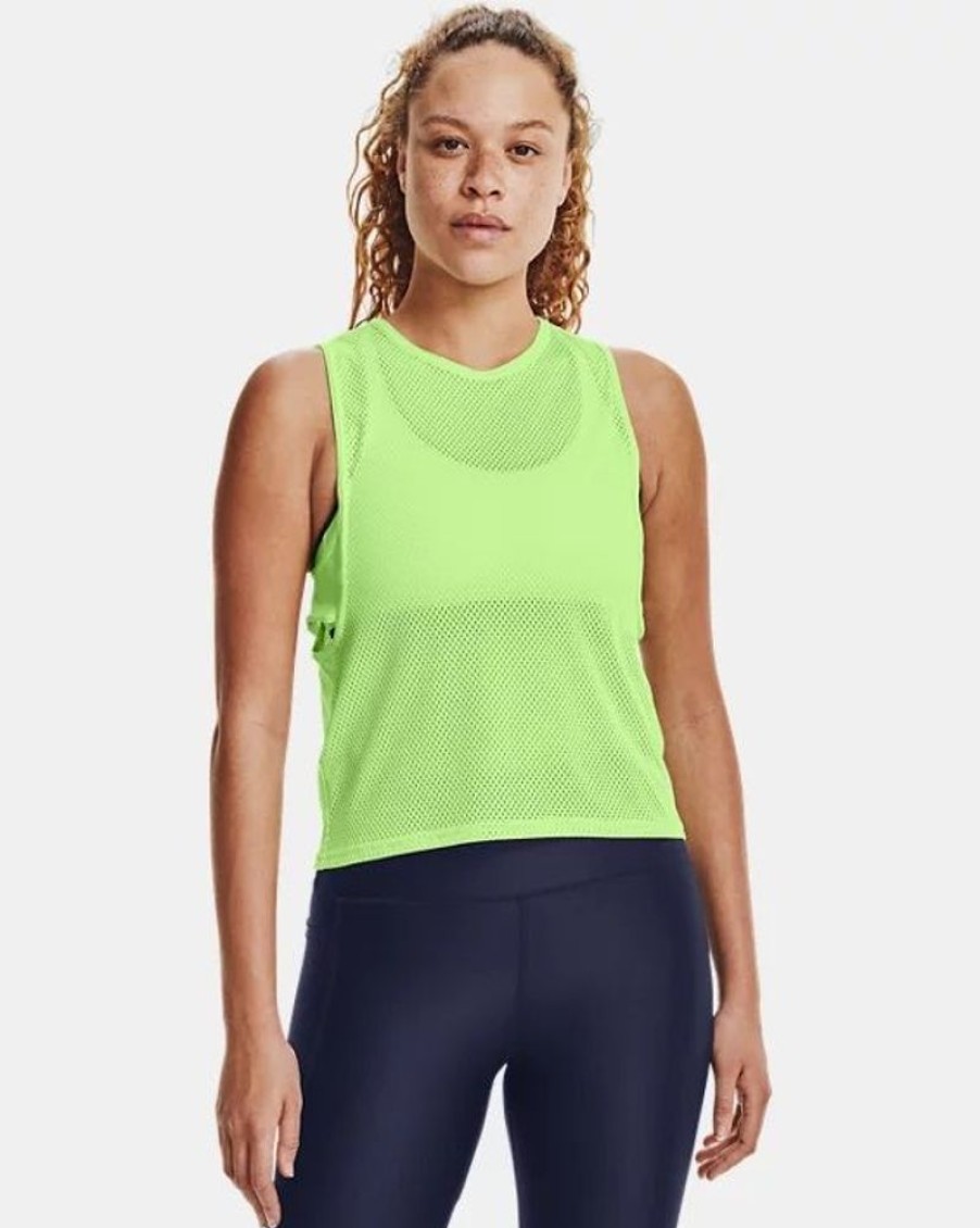 Women Under Armour | Under Armour Wmns Heatgear Muscle Mesh Tank Top