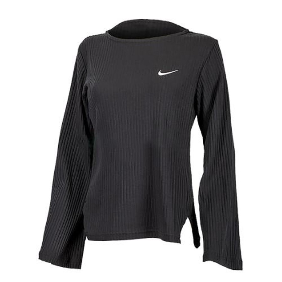 Women Nike | Nike Wmns Sportswear Ribbed Jersey Lifestyle T-Shirt