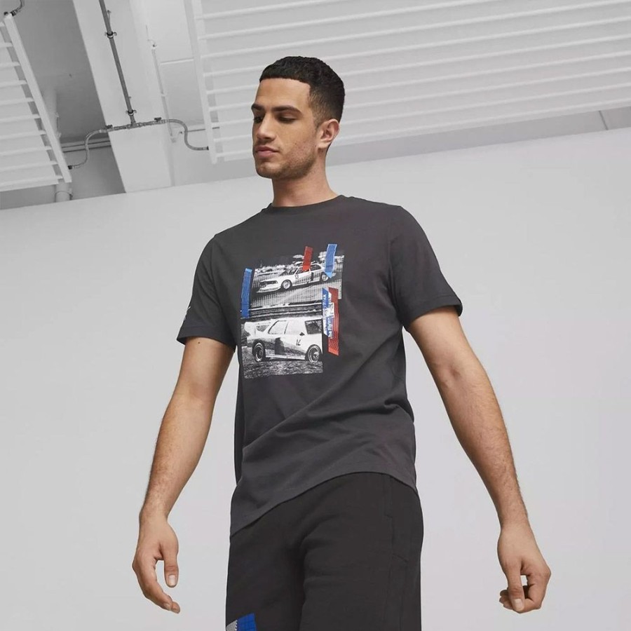 Men Puma | Puma Bmw M Motorsport Car Graphic Lifestyle T-Shirt