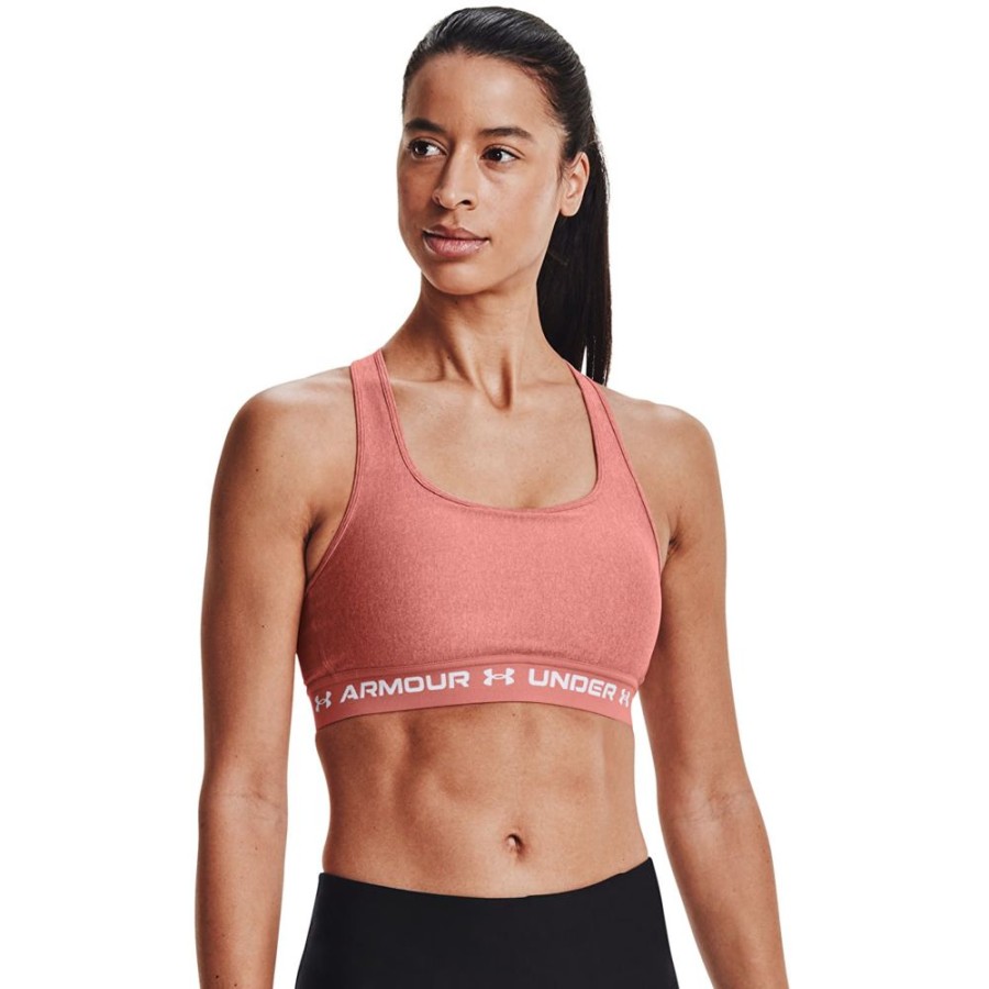 Women Under Armour | Under Armour Wmns Mid Crossback Heather Sports Bra