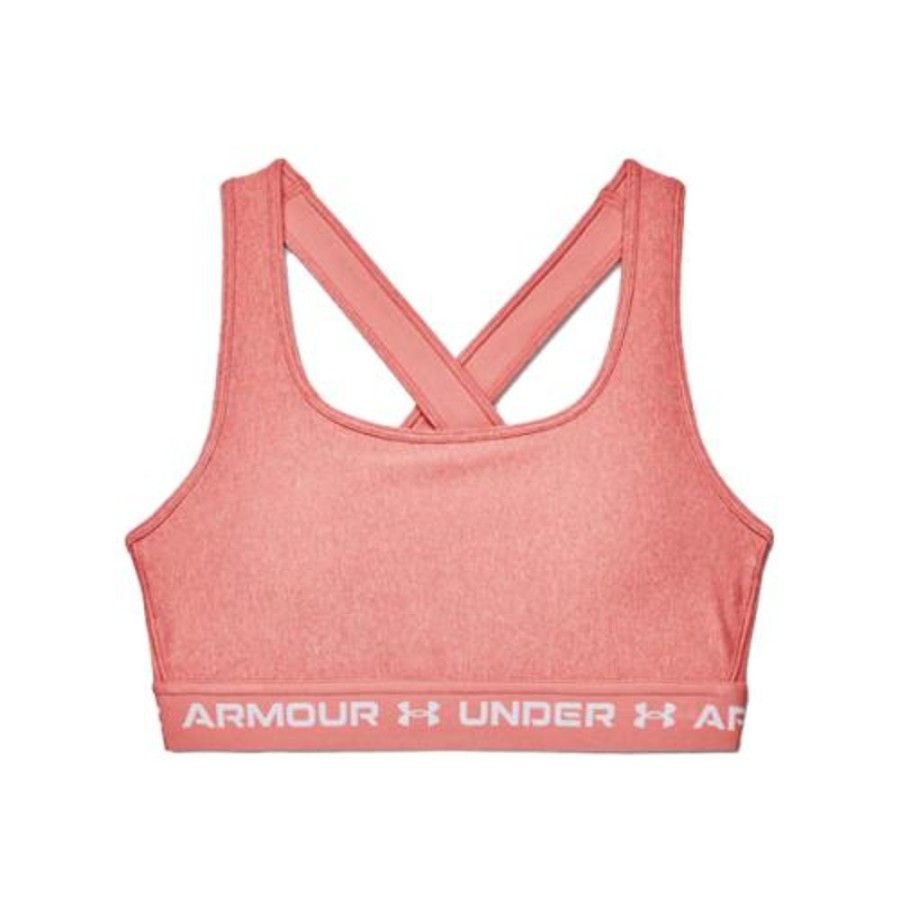 Women Under Armour | Under Armour Wmns Mid Crossback Heather Sports Bra