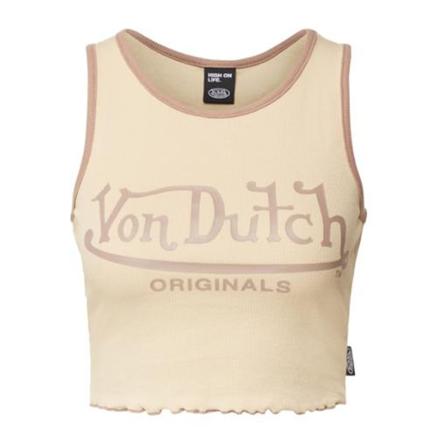 Women Von Dutch | Von Dutch Originals Wmns Ashley Lifestyle Tank Top