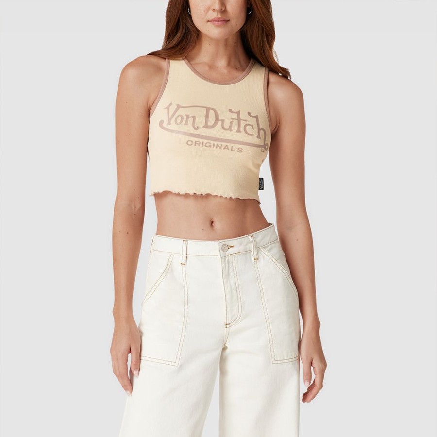 Women Von Dutch | Von Dutch Originals Wmns Ashley Lifestyle Tank Top