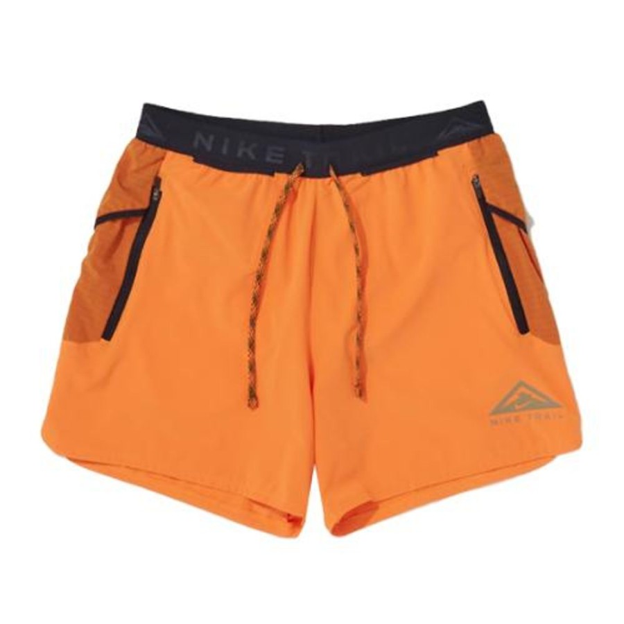 Men Nike | Nike Trail Second Sunrise Dri-Fit Brief-Lined Running Shorts