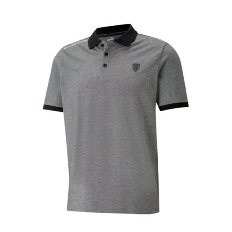 Men Puma | Puma Ferrari Style 2-Tone Polo T-Shirt