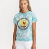 Women Vans | Vans Wmns X Spongebob Jump Out Ss Lifestyle T-Shirt