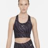 Women Nike | Nike Wmns Dri-Fit Swoosh Icon Clash Medium-Support 1-Piece Pad Longline Sports Bra