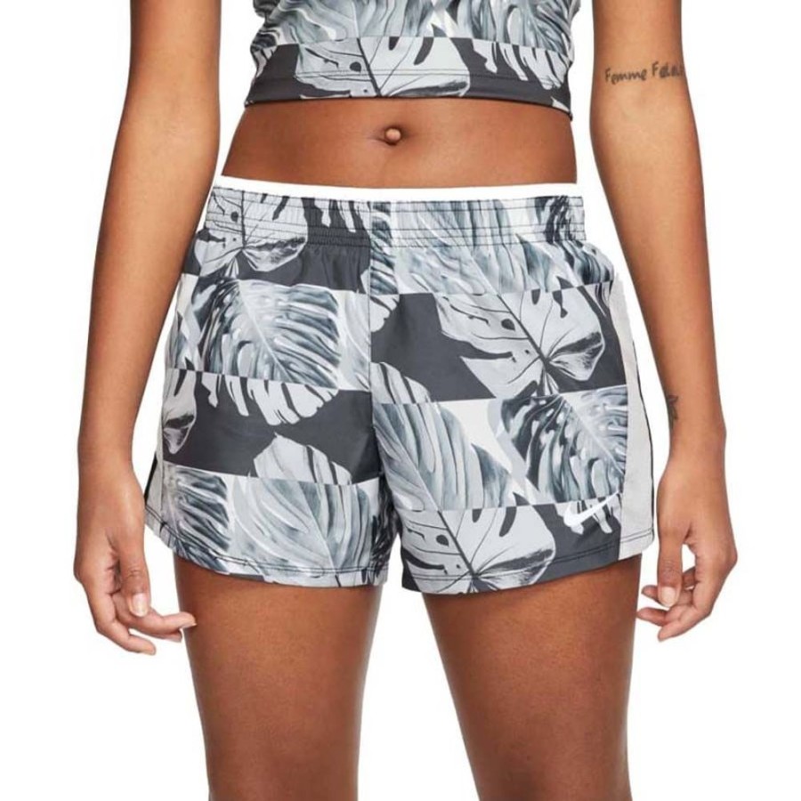 Women Nike | Nike Wmns 10K Printed Running Shorts