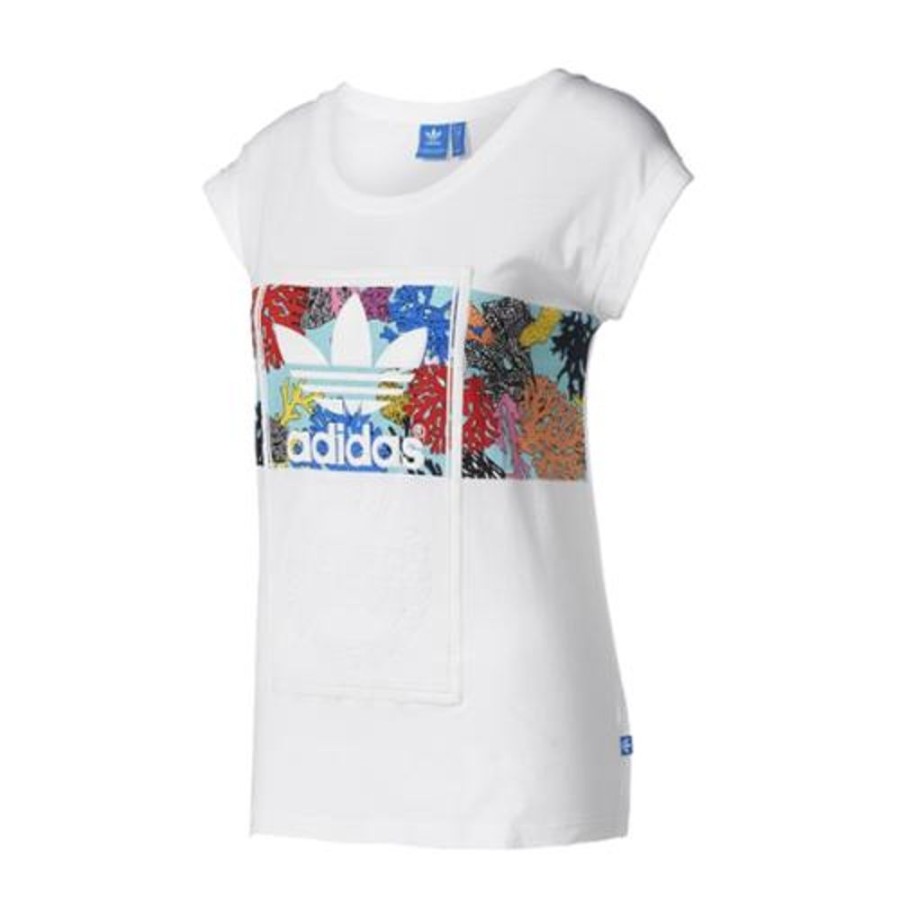 Women adidas Originals | Adidas Originals Wmns Rolled Up Tee