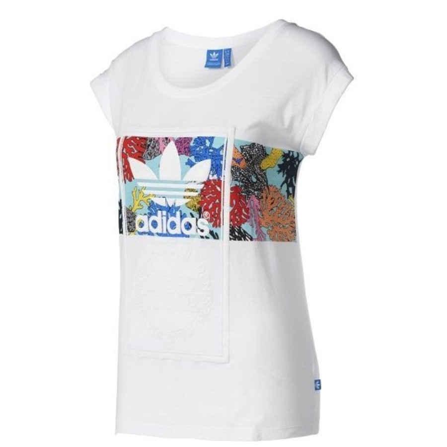 Women adidas Originals | Adidas Originals Wmns Rolled Up Tee