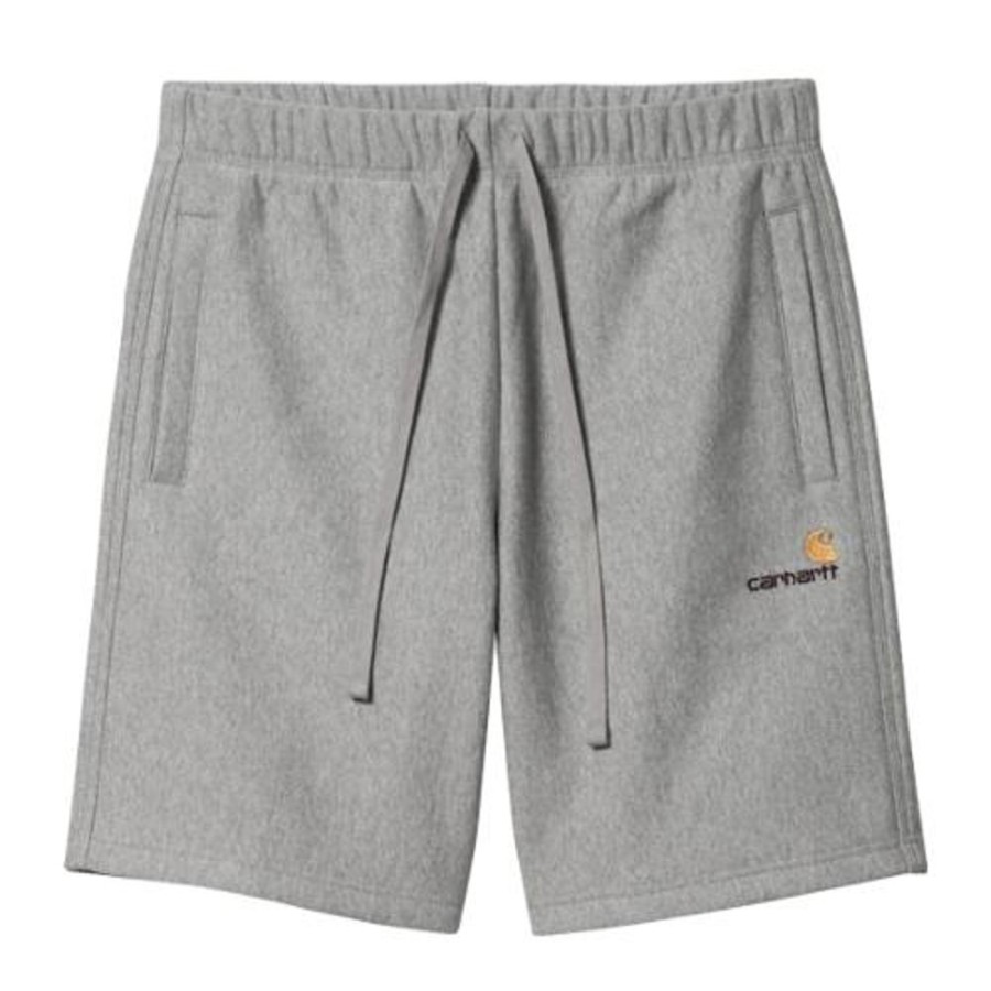 Men Carhartt WIP | Carhartt Wip American Script Sweat Shorts