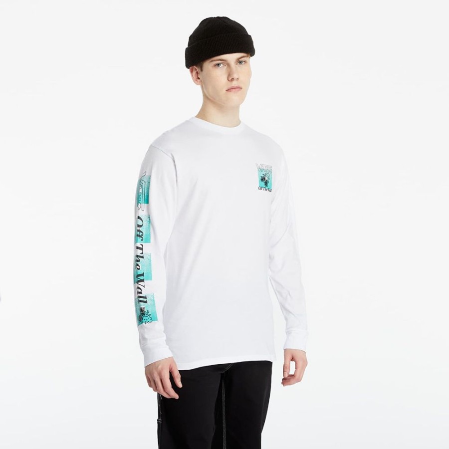 Men Vans | Vans Fly Net Long-Sleeve Tee