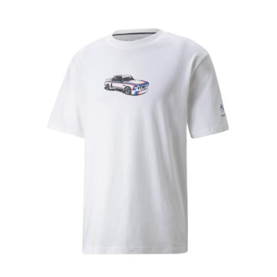 Men Puma | Puma Bmw M Motorsport Statement Ss Lifestyle T-Shirt