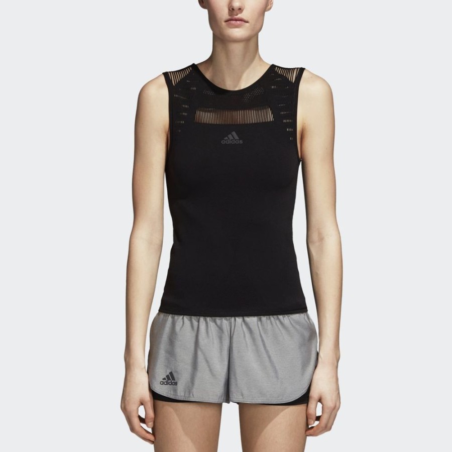 Women adidas Performance | Adidas Wmns Barricade Warp Knit Tank Top