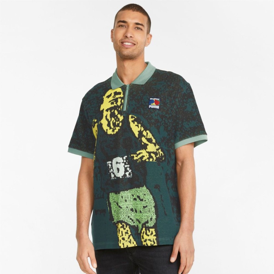 Men Puma | Puma X Butter Goods Ss Polo T-Shirt